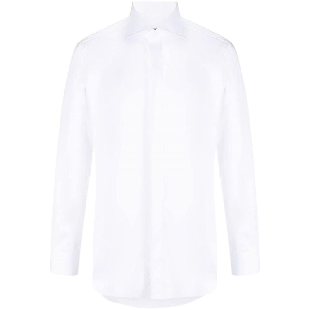 Barba Men Classic White Shirt